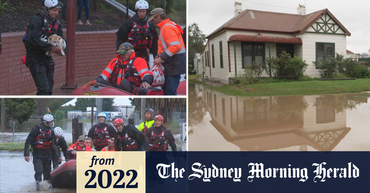 Video Seymour flood at record level